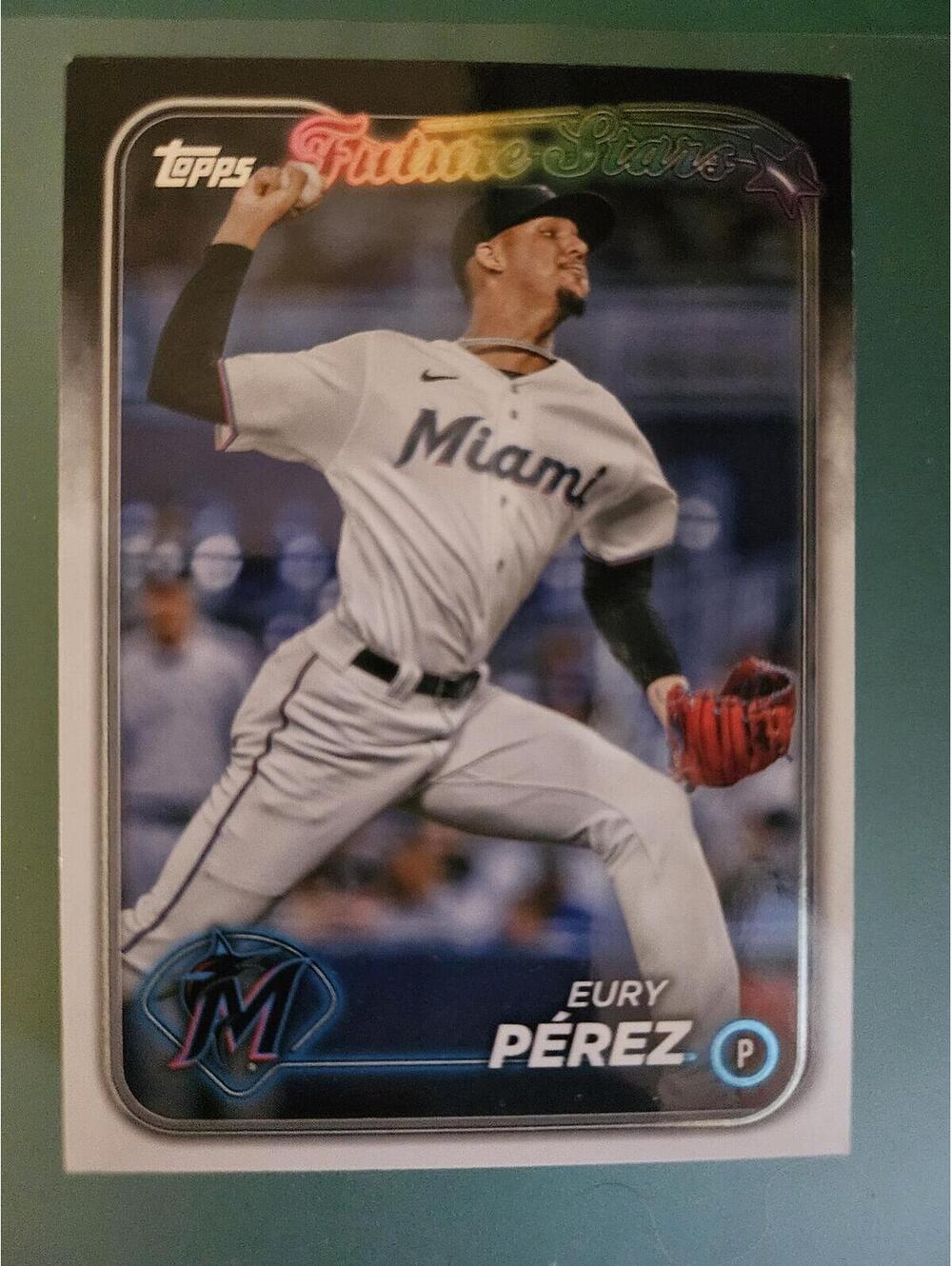2024 Topps Series 1 Future Stars - Eury Pérez Miami Marlins #197